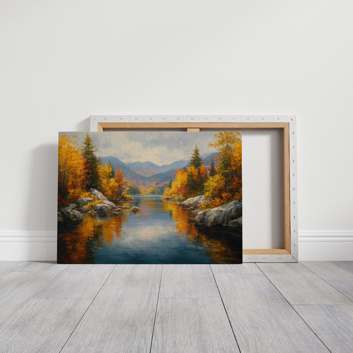 Mountain Lake Mirrors October's Glory