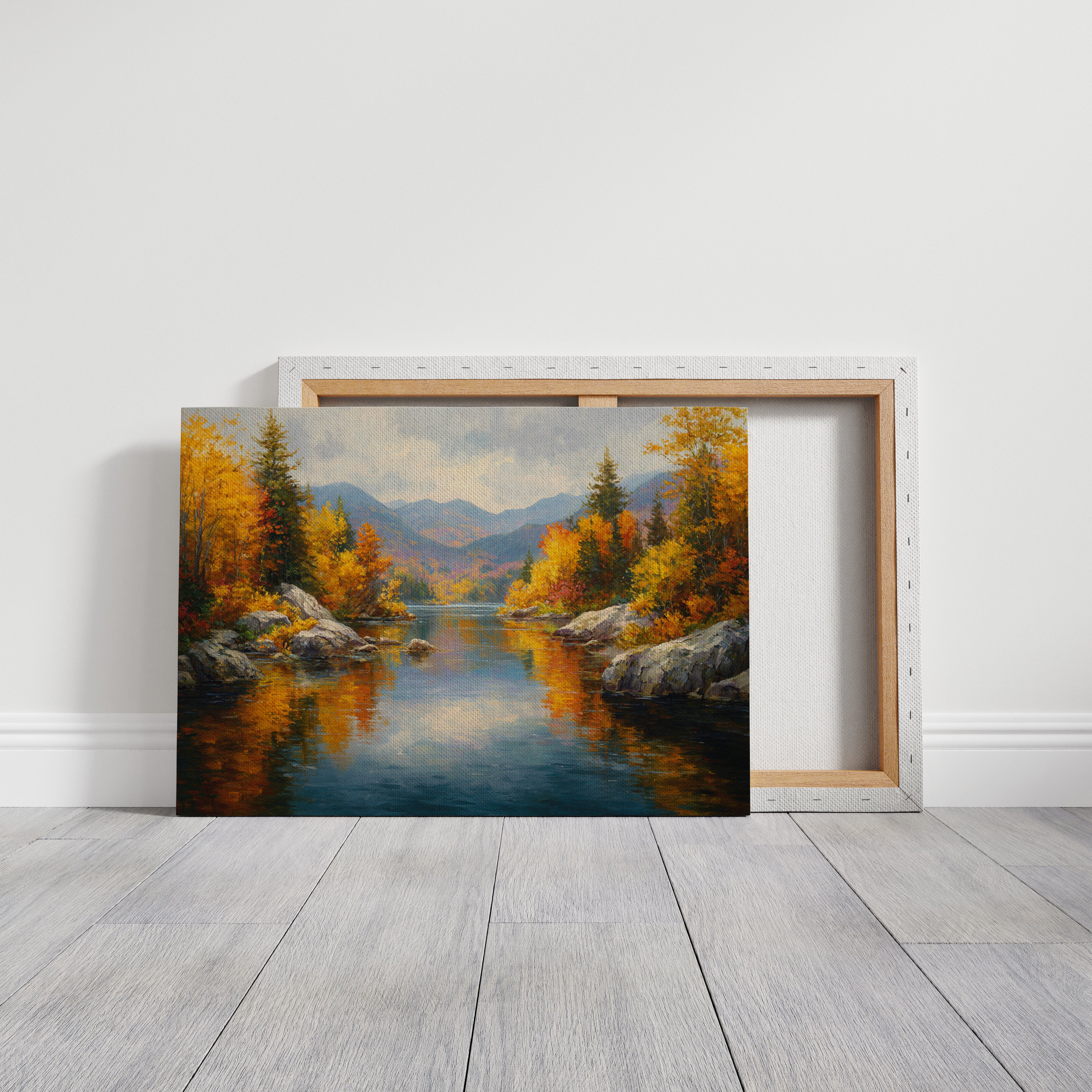 Mountain Lake Mirrors October's Glory