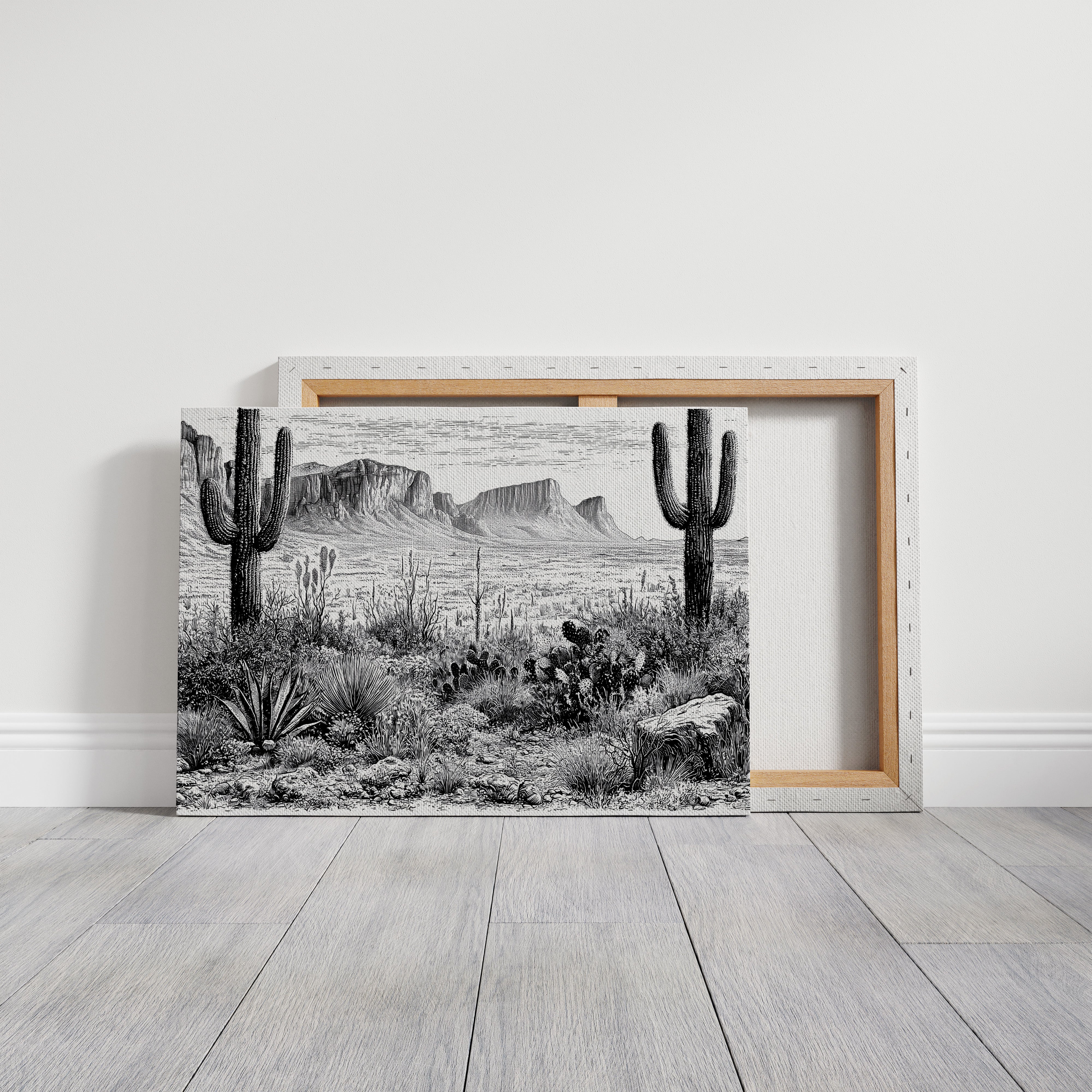 Etched in the Desert Silence