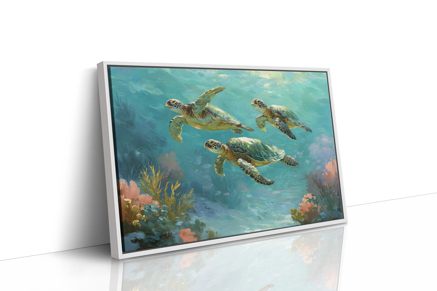 Ancient Voyagers Through Turquoise Depths