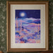 Moonlit Saguaros Dance In Lavender