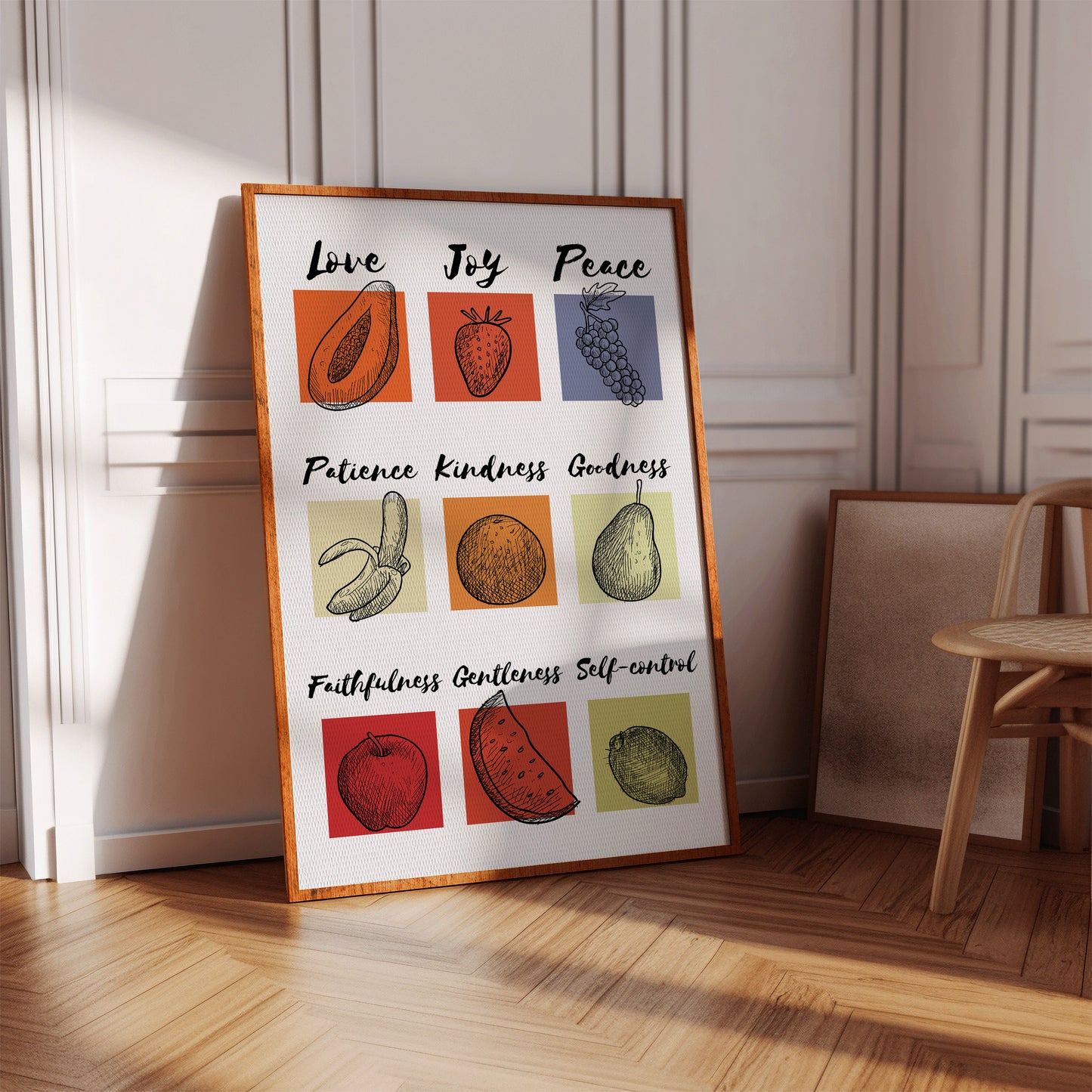 Sweet Fruits Teach Life's Gentle Ways