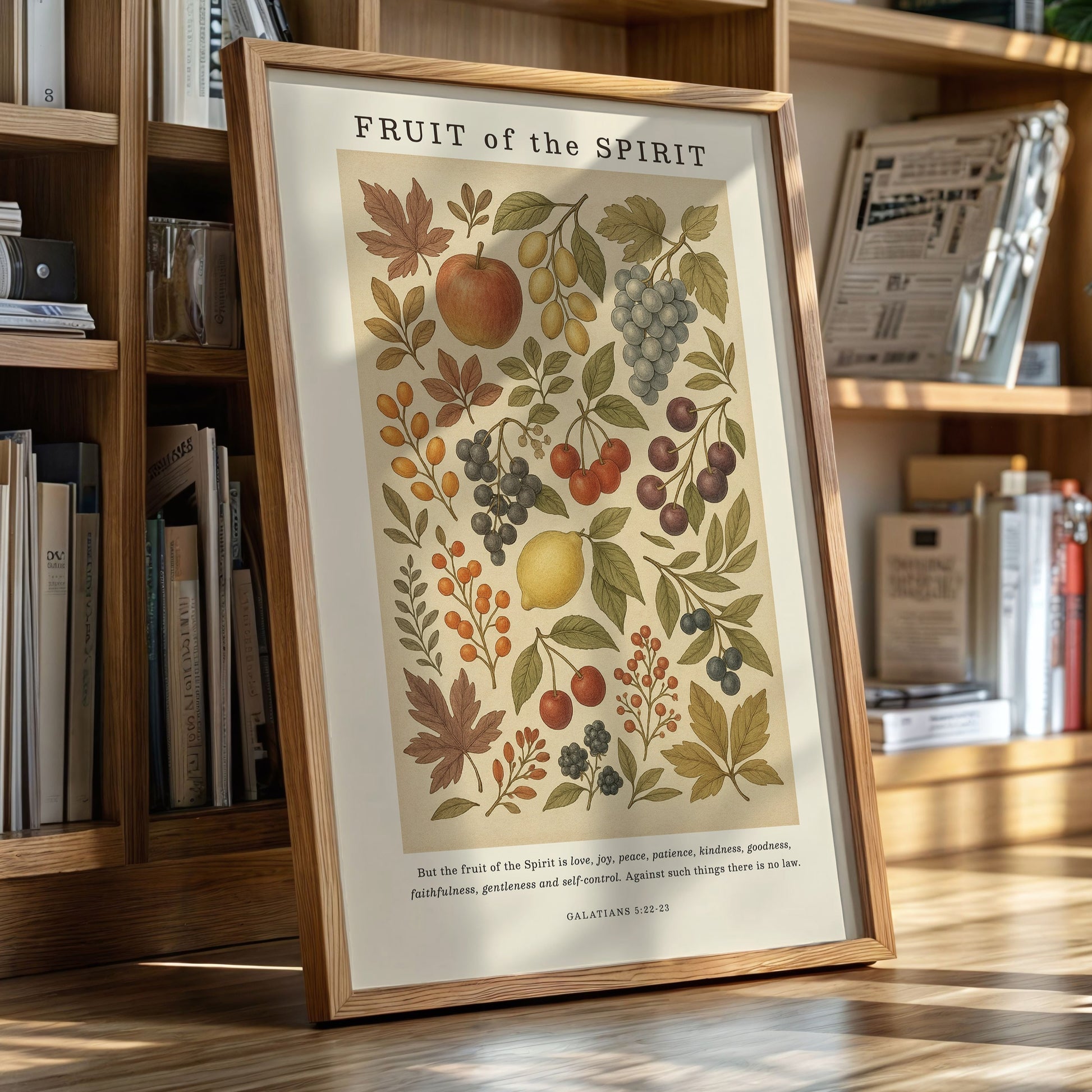 Fruit of the Spirit Botanical Print