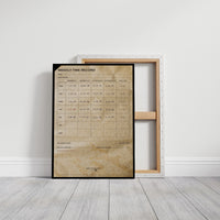 Clocked In: Weekly Time Record Print