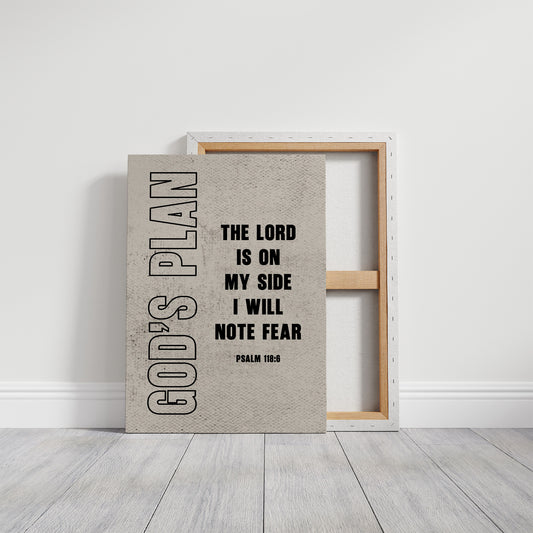 God’s Plan Over Fear