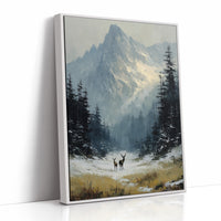 Two Deer, One Peak