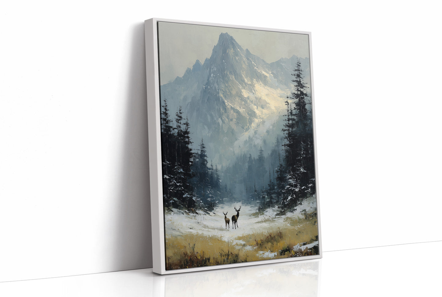 Two Deer, One Peak