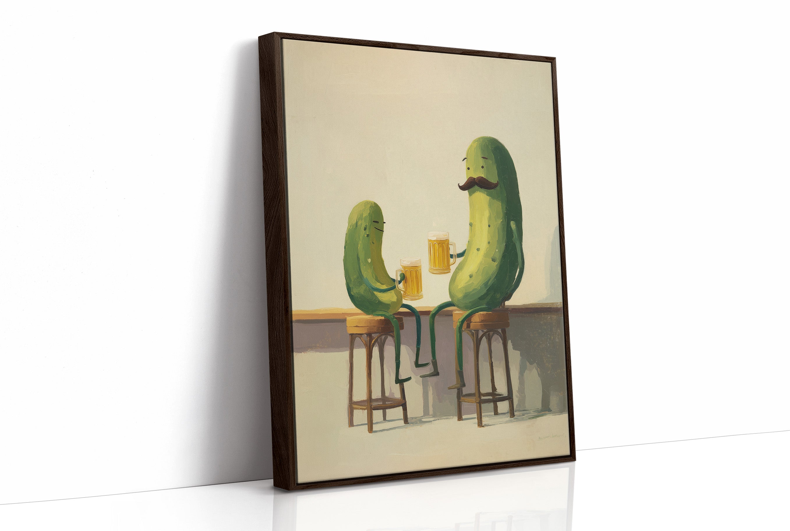 Pickle Pals Share a Pint