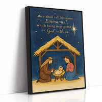 Starlit Manger Under Midnight Blue