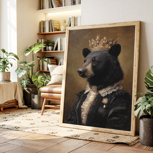 Regal Majesty in Woodland Silence