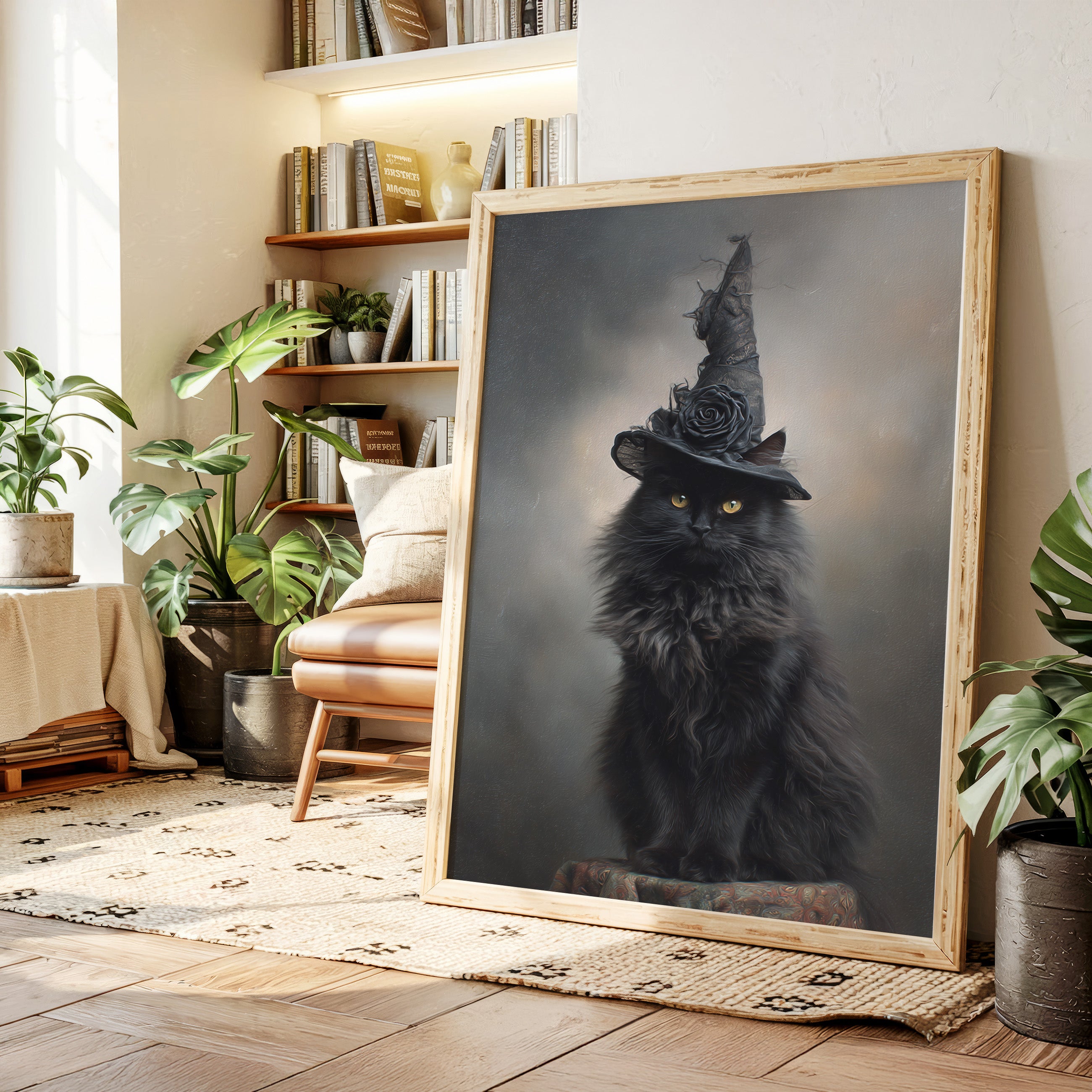 The Enchanted Feline's Daring Charm