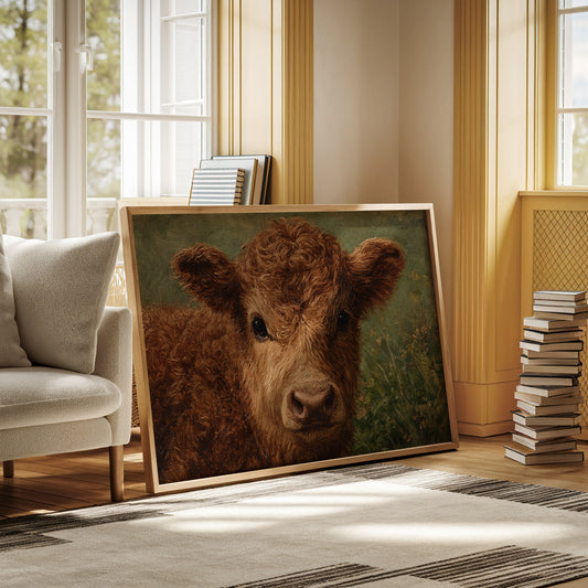 Sweet Summer Calf Holds Wonder