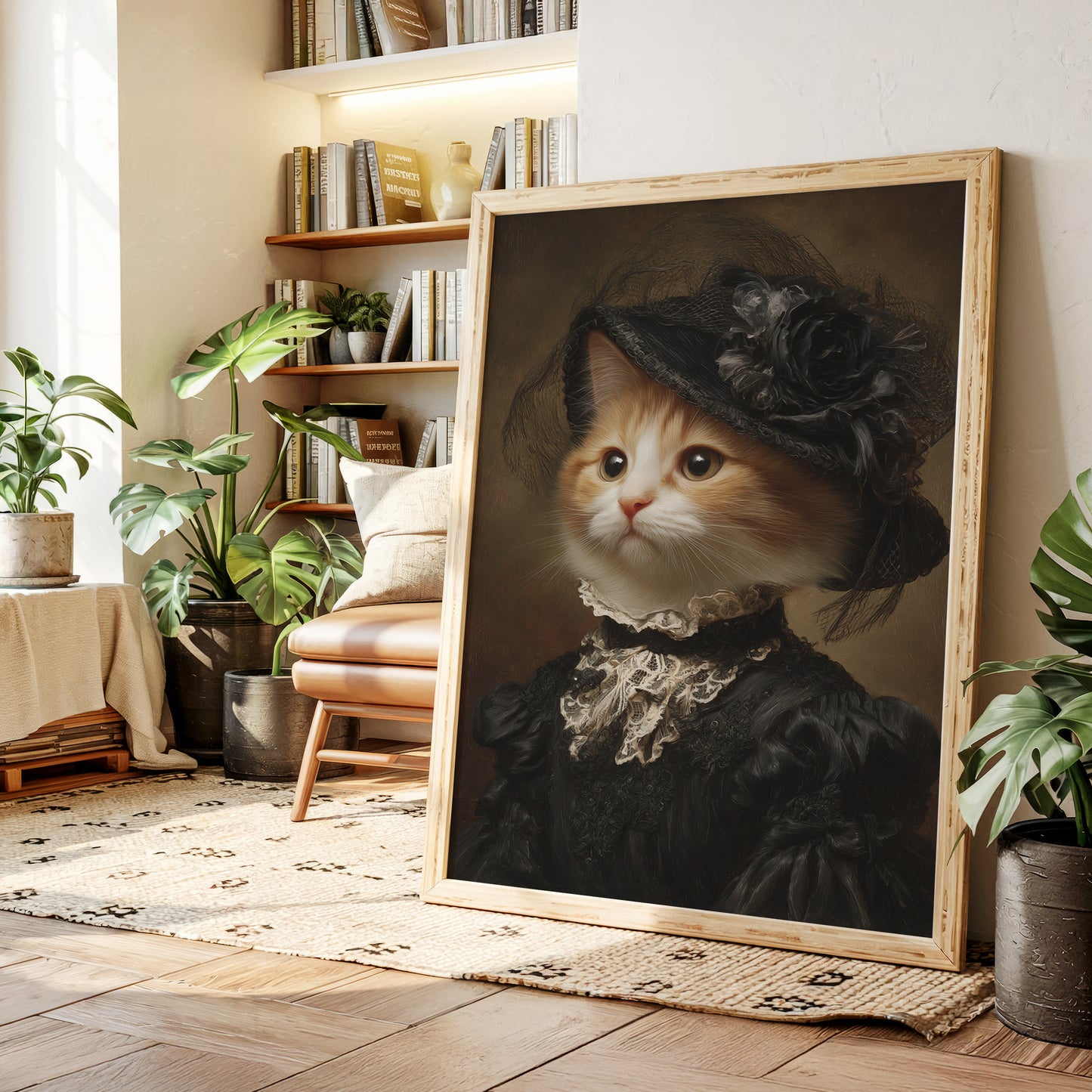 A Feline's Timeless Elegance