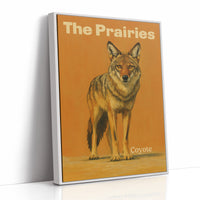 Prairie Wanderer Under Amber Skies