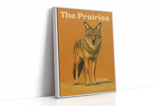 Prairie Wanderer Under Amber Skies
