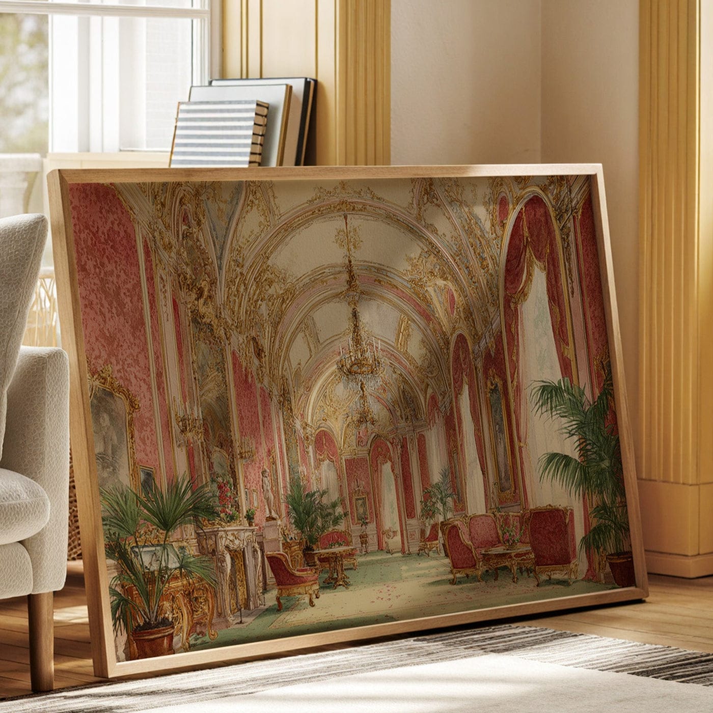Palace Palms Grace Gilded Corridors