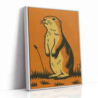 Prairie Sentinel Stands Watch