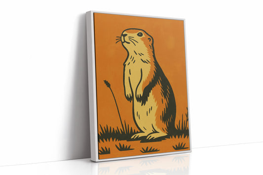 Prairie Sentinel Stands Watch