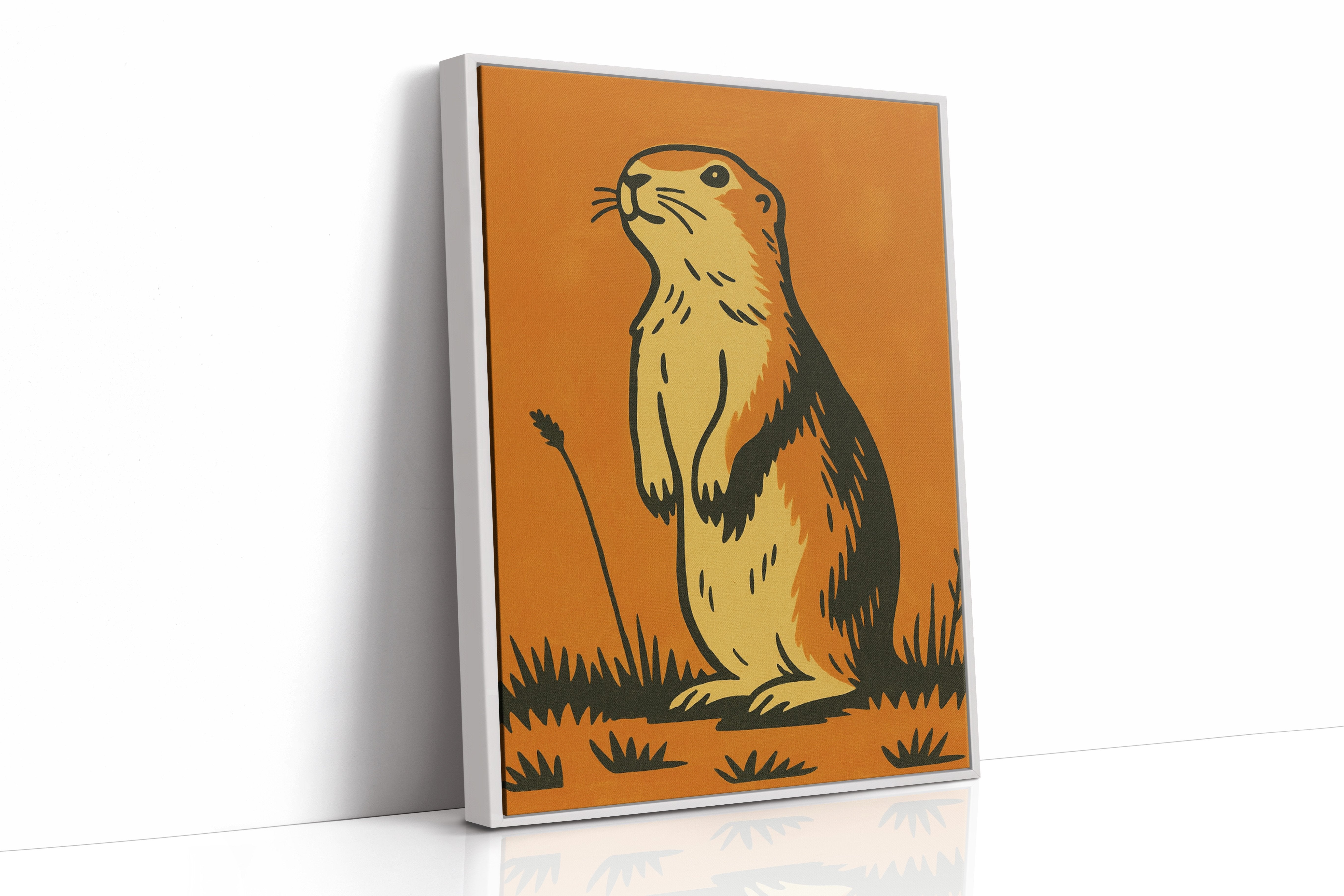 Prairie Sentinel Stands Watch