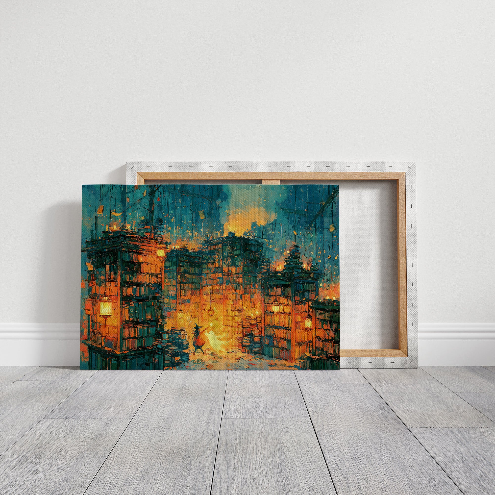 Witch and Ghost Among the Towers