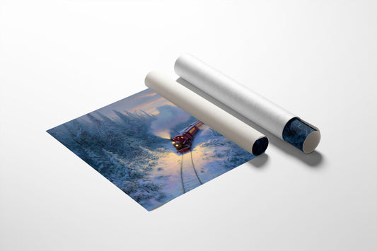 Winter Steam Carries Northern Wishes