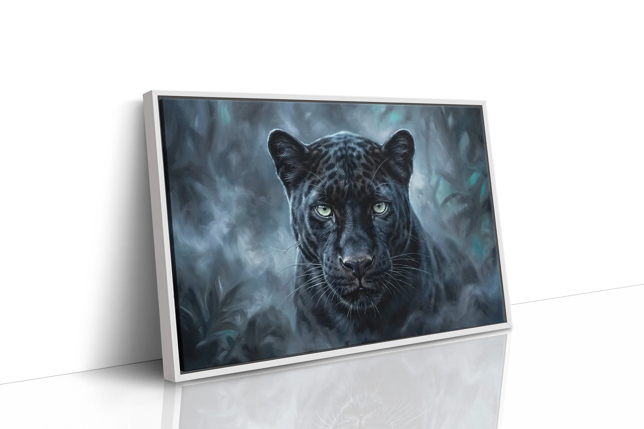 Panther Eyes in the Dark