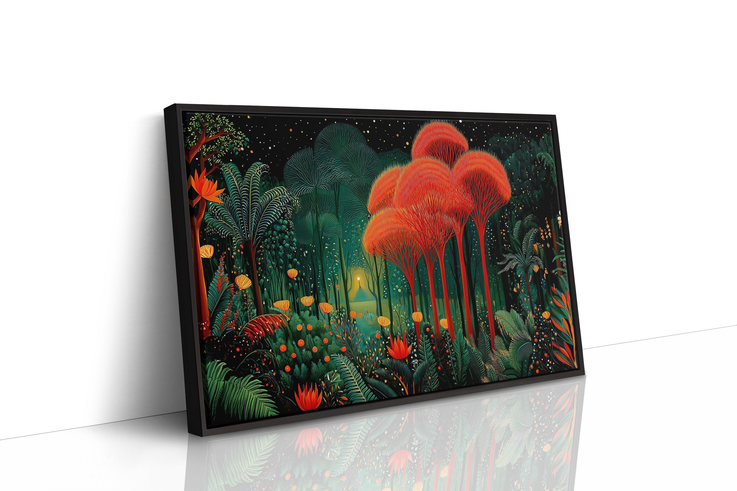 Coral Trees Dance In Midnight Gardens