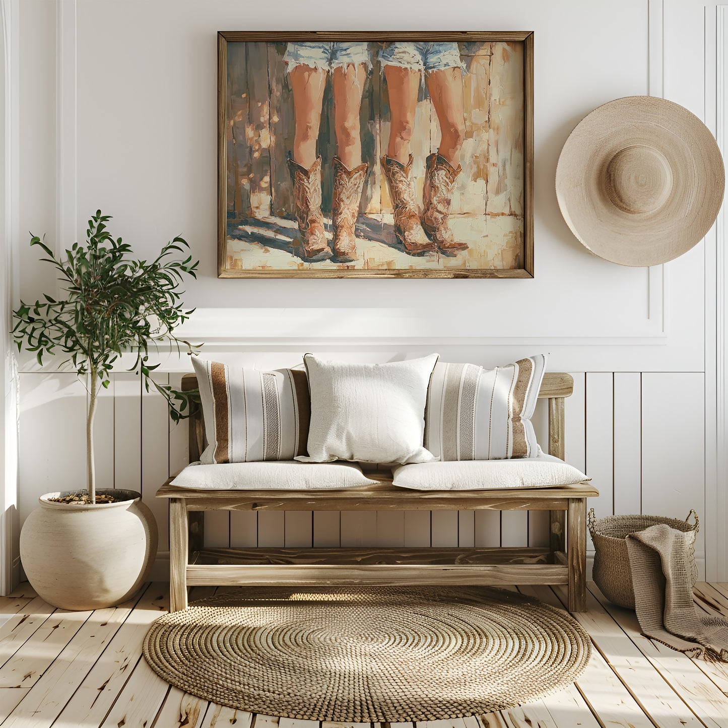 Summer Legs, Western Boots