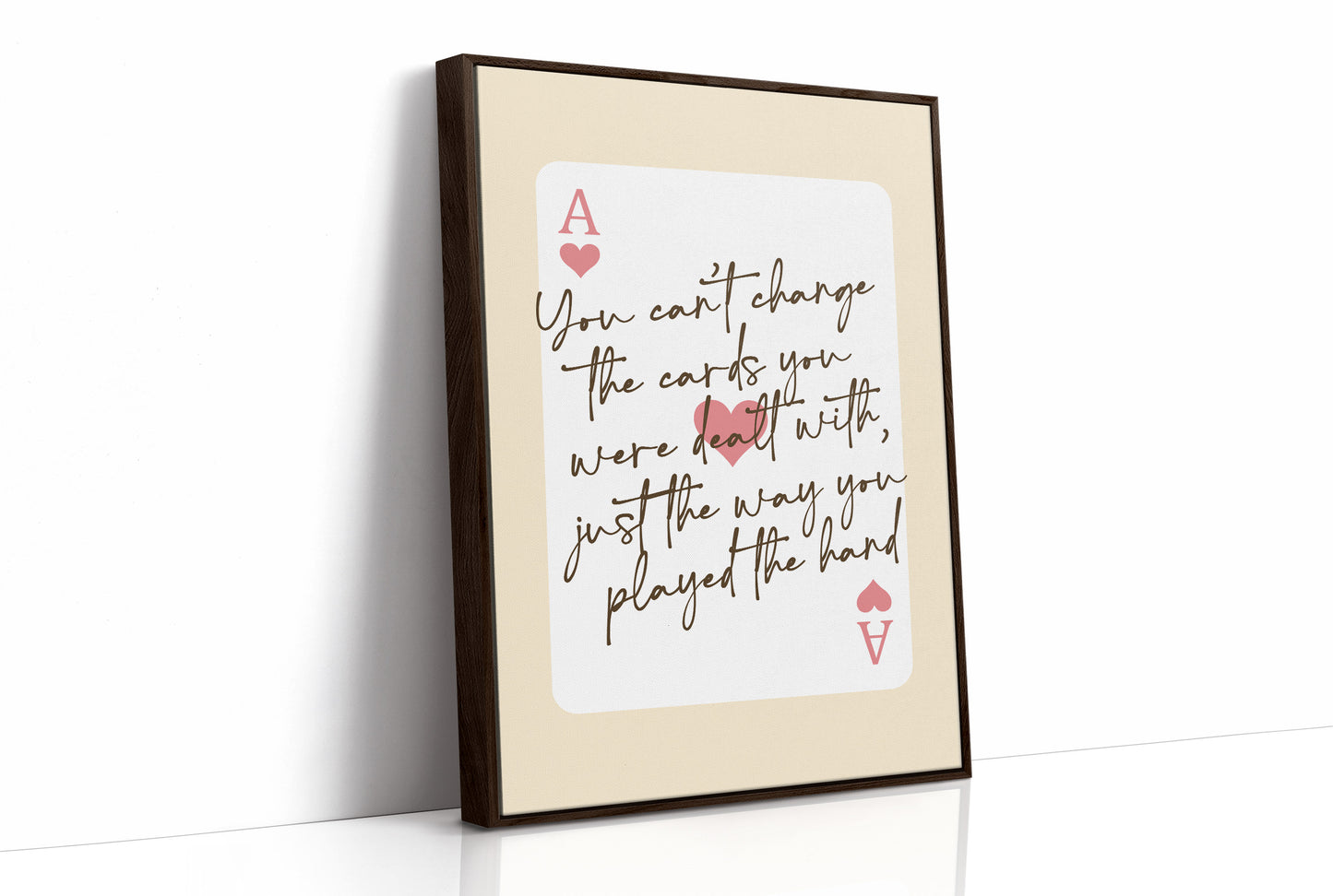 Play the Hand You Were Dealt