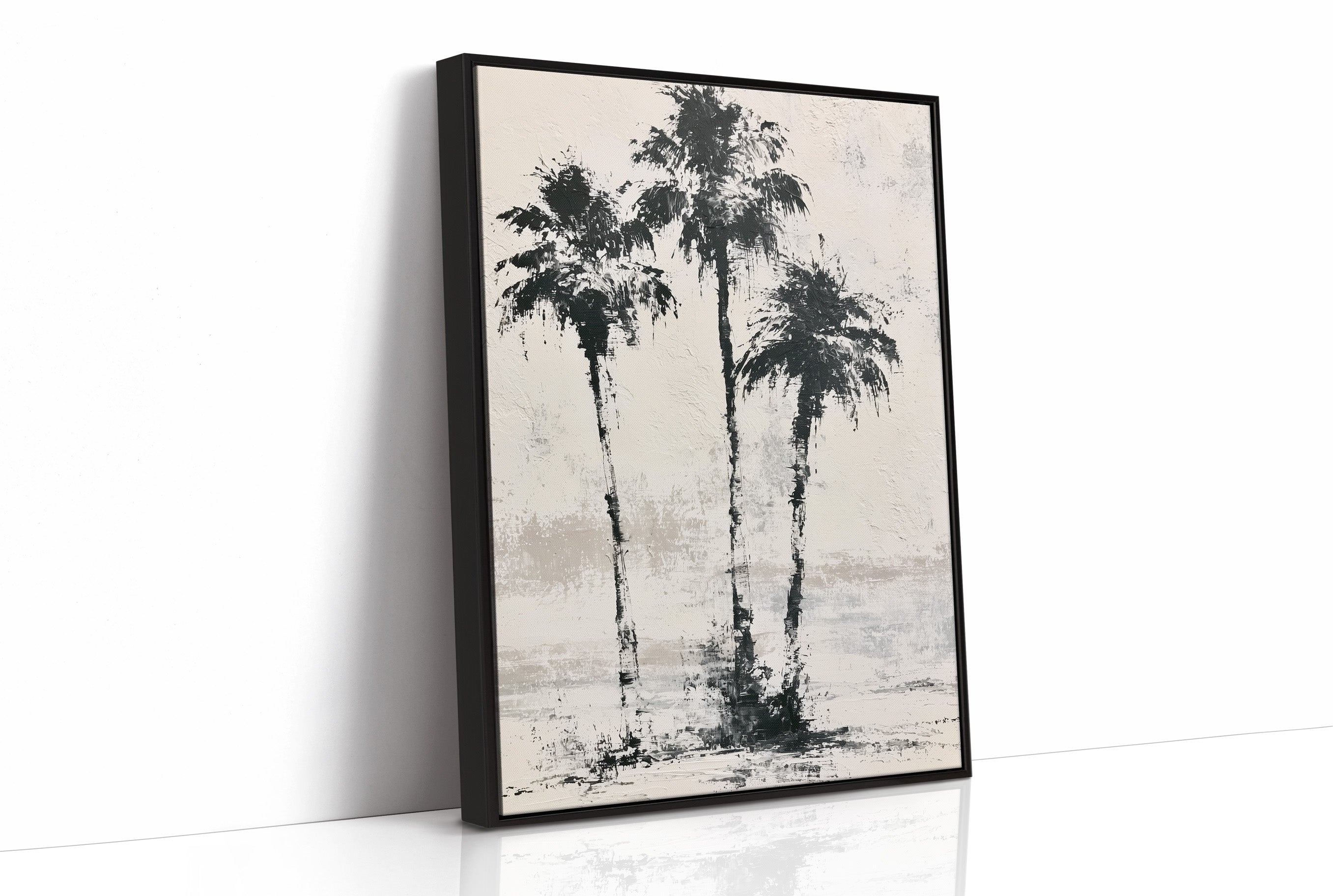 Palms Reaching for Center