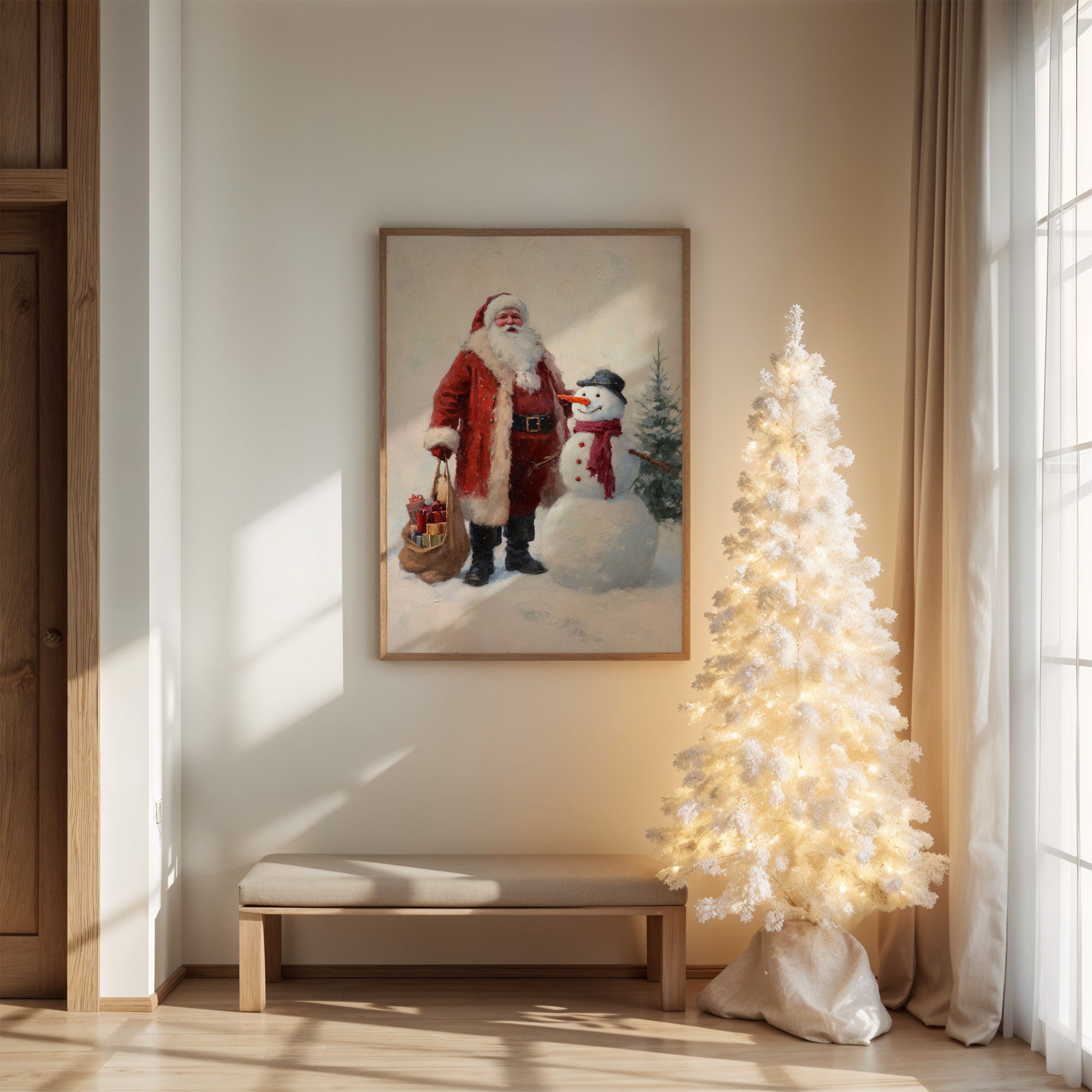 Winter Friends Share December Light