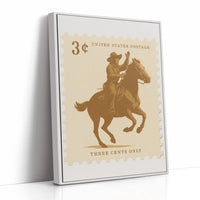 Postal Rider From Another Era