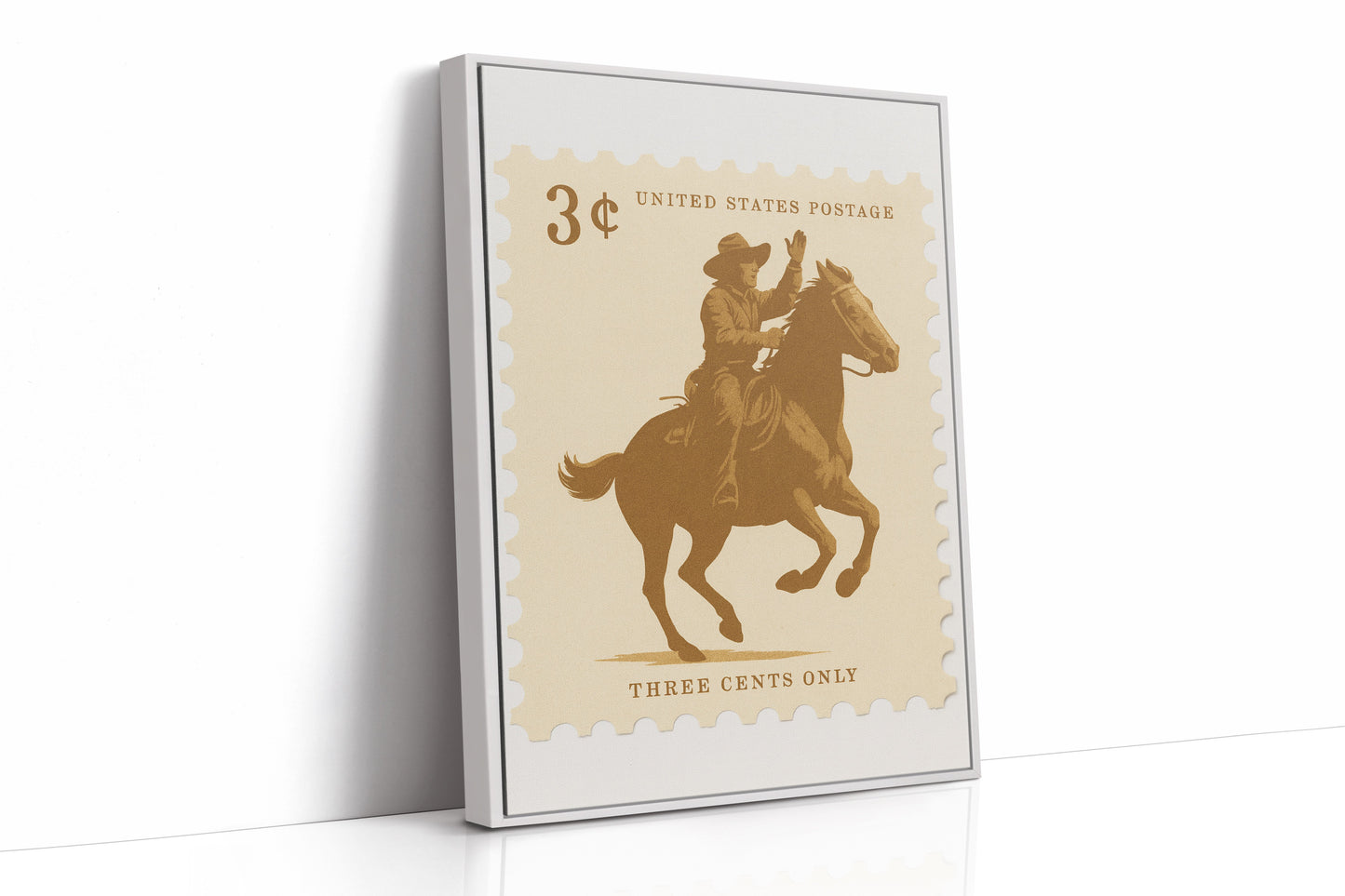 Postal Rider From Another Era