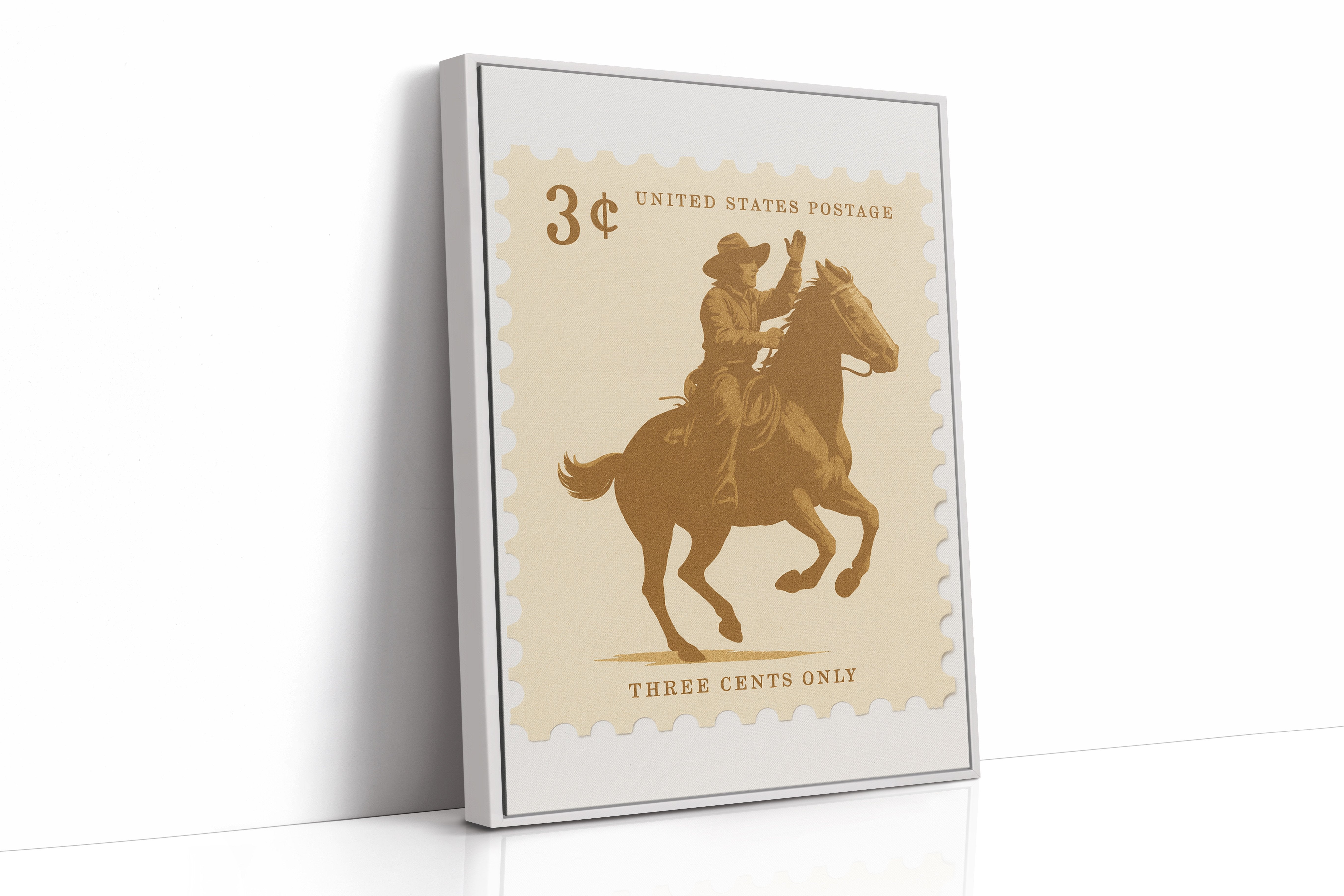 Postal Rider From Another Era