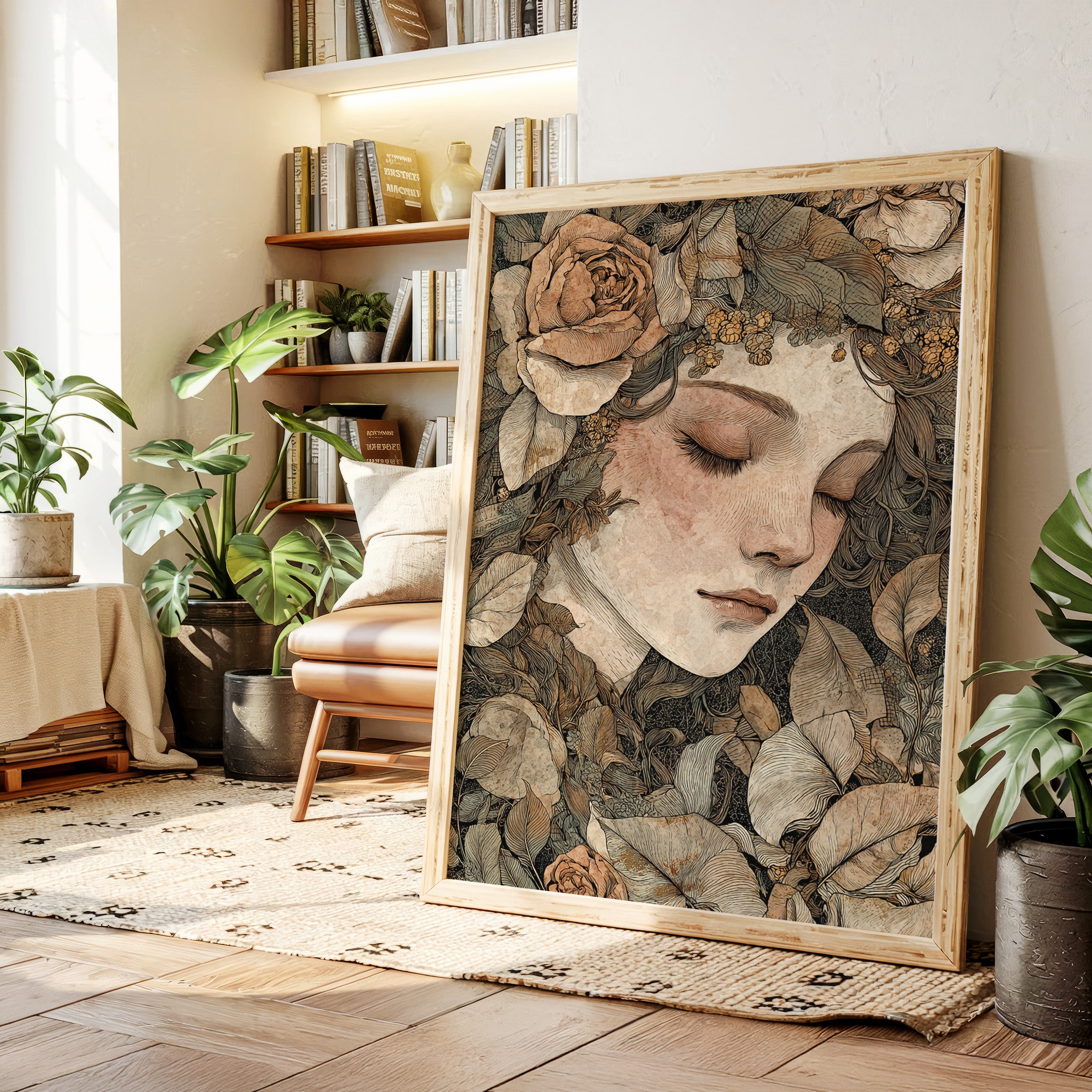 In Bloom Beneath Autumn's Gaze