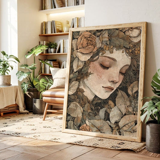 In Bloom Beneath Autumn's Gaze