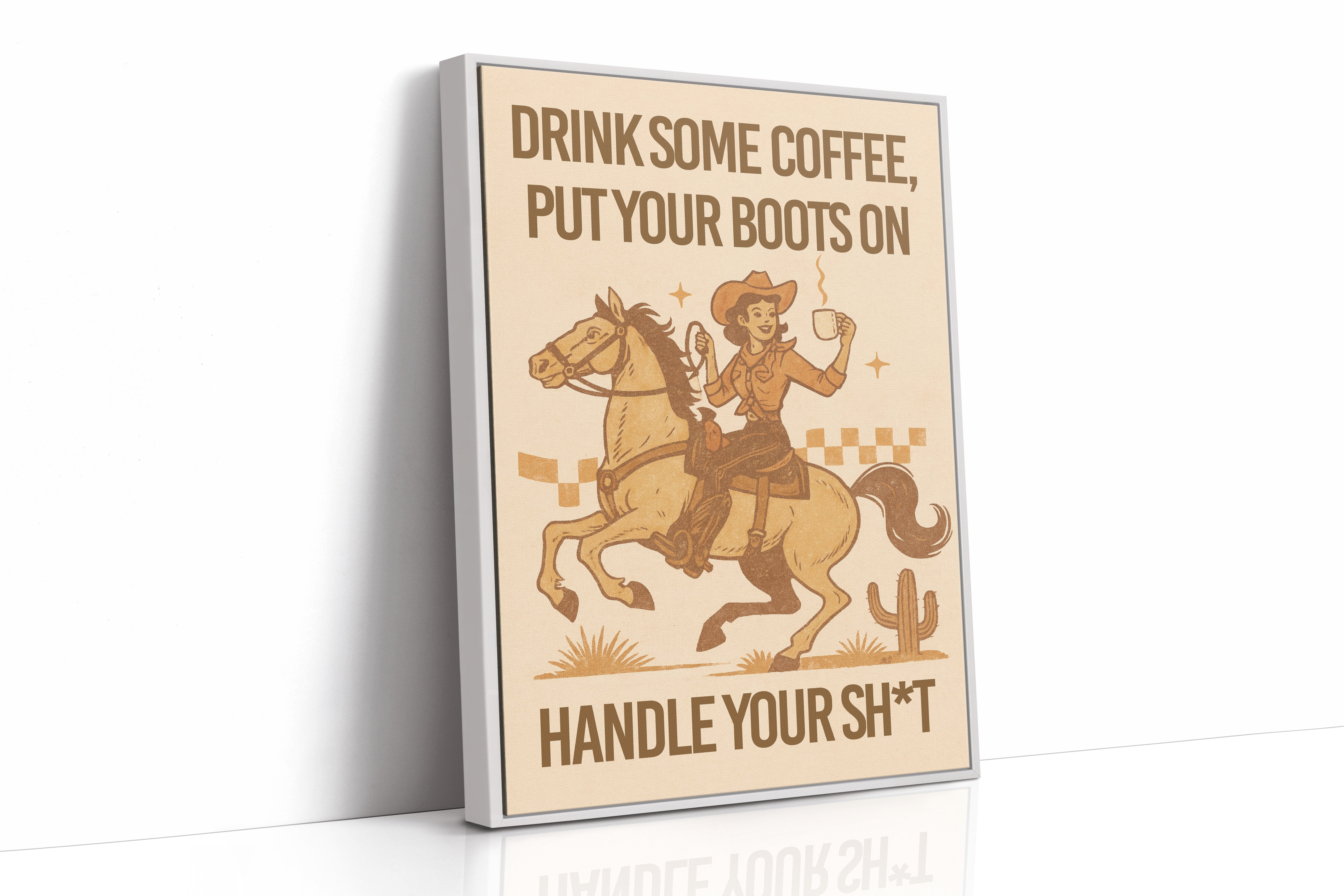 Morning Ride With Caffeine Courage