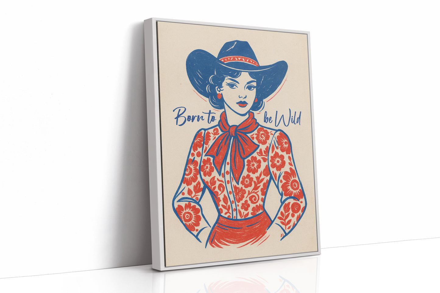 Prairie Queen Wears Coral Blooms