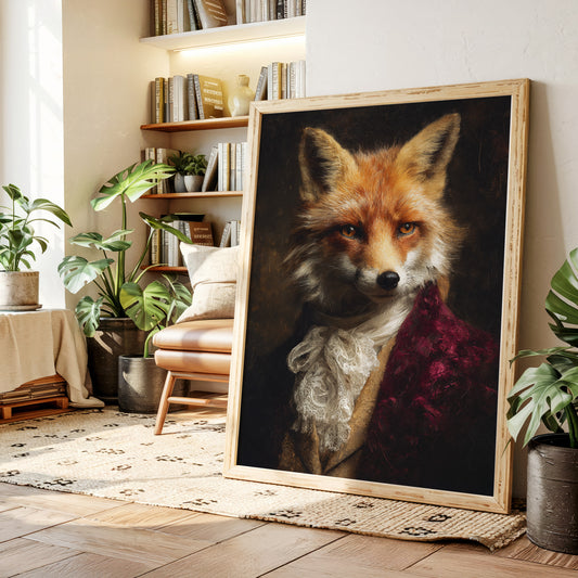 Elegance of the Enigmatic Fox