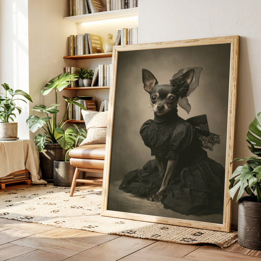 Lady of the Regal Chihuahua