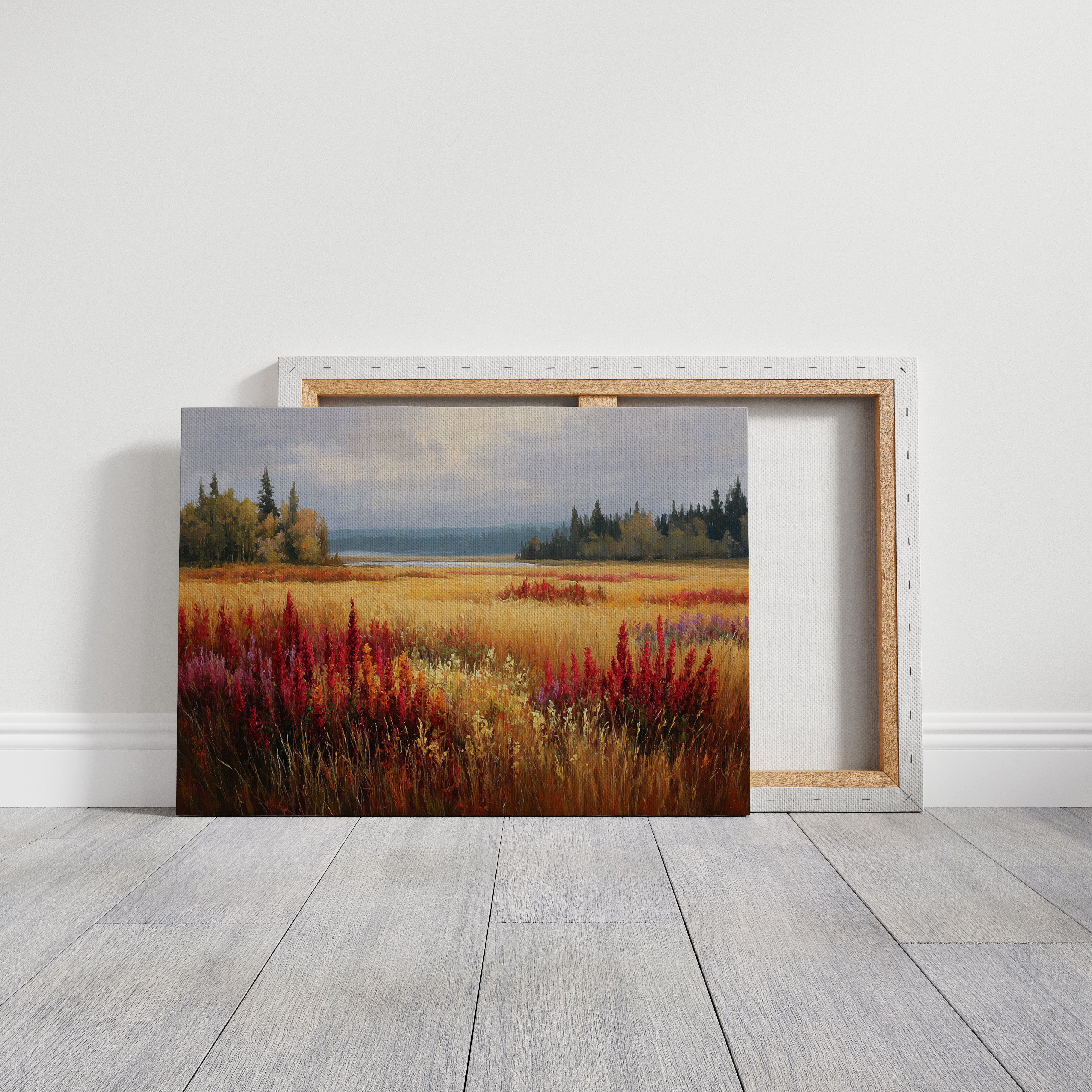 Crimson Meadows Paint October's Song