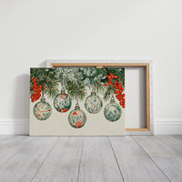 Painted Glass, Winter Berries