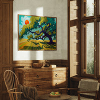 Ancient Oak Dances With Sunlight