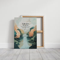 Be Still and Know Forest Waterfall