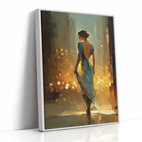 Golden Light at Her Back