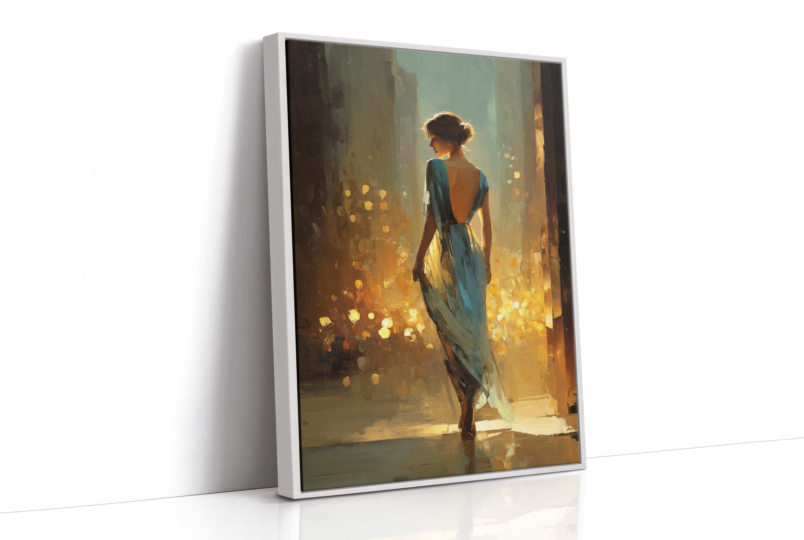Golden Light at Her Back