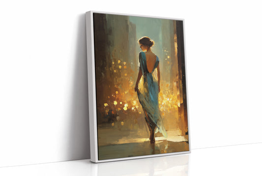 Golden Light at Her Back