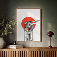 Noodles Dance Against Rising Sun