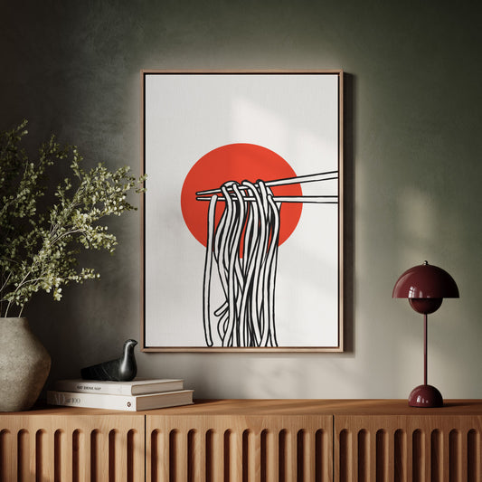 Noodles Dance Against Rising Sun