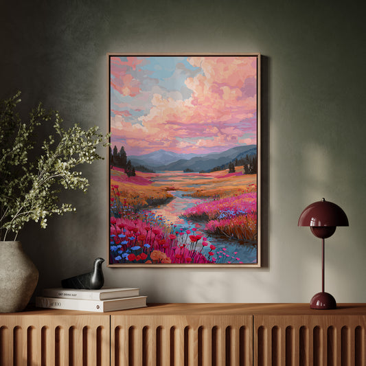 Where Colors Dance at Dusk